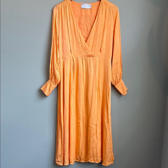 ASOS Dresses & Skirts - Elegant Orange Wrap Dress